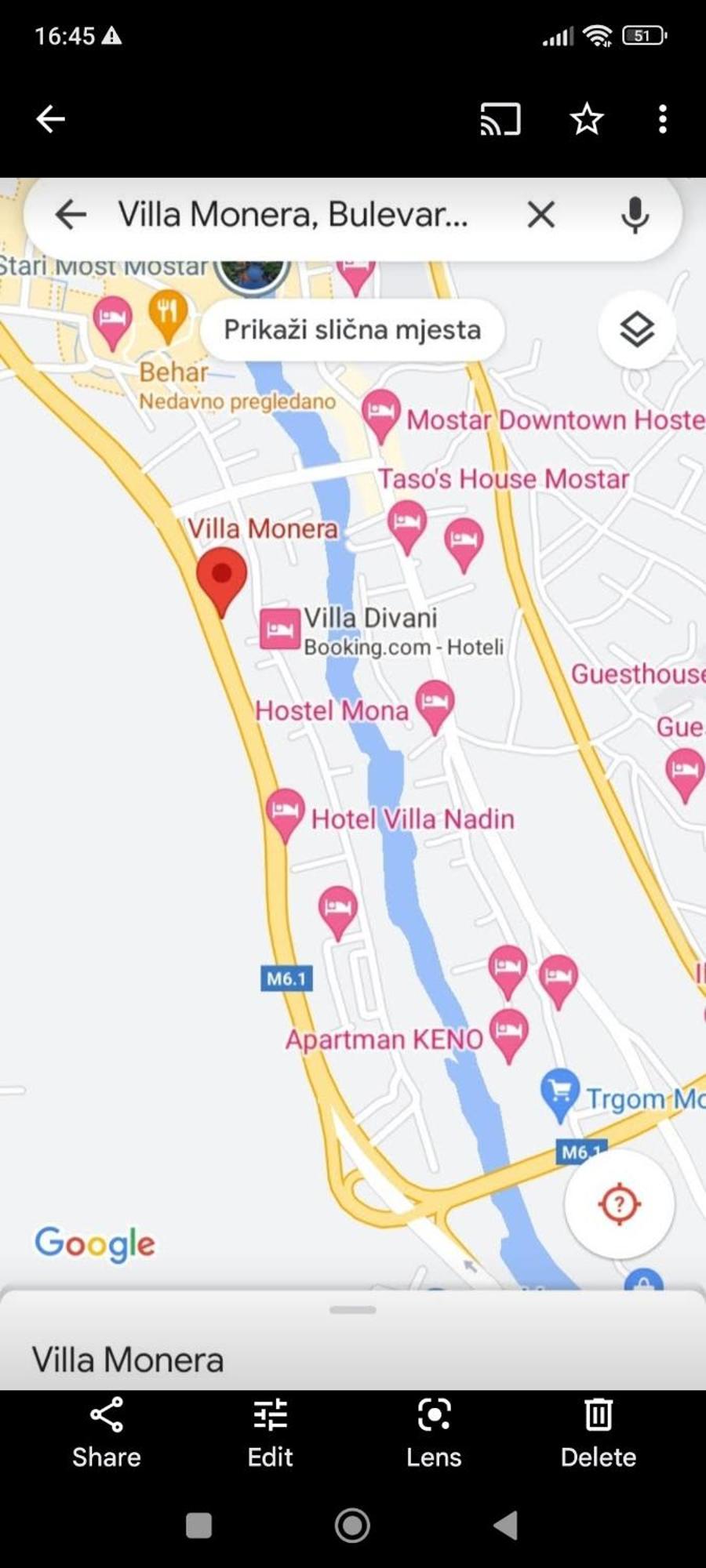 Villa Monera Apartments & Rooms & Free Garage Mostar Kültér fotó